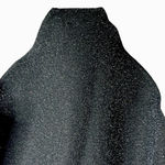 ZARA Black Knit Metallic Glitter Ruffle Flounce Bodysuit Size Medium 6096/003 Photo 8