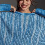 Anthropologie NWT Pilcro Textured High-Low Pullover Sweater Size S Photo 4