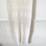 SNDYS. Revolve Shona White Sheer Crochet Beach Swim Cover Up size small Photo 3
