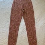 Aerie  Offline High Rise 7/8 Leggings. Size: Medium. Pink & Tan Cheetah. Photo 0