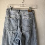 American Eagle Jeans‎ Womens 4 High Rise Baggy Distressed Denim Regular Fit Blue Photo 8