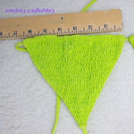 Aila Blue NEW  Free People Soraya Bikini Top, lime green, size‎ L Photo 3