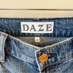DAZE Denim Smarty Pants High Rise Jeans in Brooklyn Vintage Size 29 Distressed Blue Photo 4
