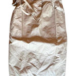 New Chloé Beige Cotton Skirt, Size 36 (US 4) Photo 0