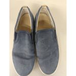 Ecco Sz 9-9.5 (40)  soft 7 blue loafer leather slip on sneaker shoe Photo 4