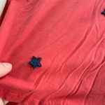 Michael Lauren  Tank‎ Top Women X Small Red Star Embroidered V-Neck Revolve Photo 6