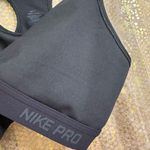 Nike  Pro Black Dri-Fit Racerback Sports Bra XL Photo 4