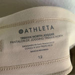 Athleta Trekkie North Jogger Ecru khaki Pants Sz 12 Hiking Outdoor Photo 4