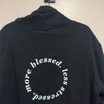 Nwts Reflex Life Is Out There Sweatshirt Size Extra Small Black Womens More Ble Photo 3