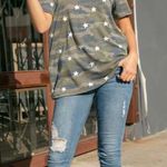 Entro Boutique Camo Star Print Tee Photo 2