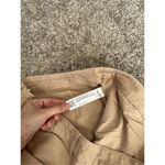 Eileen Fisher Organic Cotton Hemp Tapered Ankle Pant Tan Lagenlook Women’s 12 Photo 4