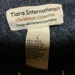 Tiara International Vintage 90s  Zip down Christmas Cardigan Photo 1