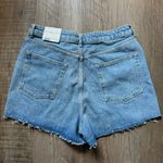 Topshop NWT Distressed Authentic High Waisted Mom Shorts Photo 5
