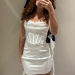 Windsor White  Homecoming Dress Photo 7