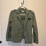 CAbi Cabo Olive Green Seargent Patch Military Jacket Photo 1