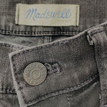 Madewell Skinny SkinnyJeans in Trent Wash E0492 Charcoal Black Grey Sz 28 Photo 4