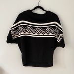White House | Black Market Black Off-Shoulder Sweater Photo 1