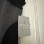 Athleta NWT  Illusion Dress Black/Gray M $98 MSRP Photo 3