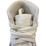 Nike  Blazer Mid 77 Essential Sneaker White Metallic Silver Womens Size 7 New Photo 10