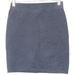 Abercrombie & Fitch NEW  Black Cotton Pencil Skirt Mini Skirt Womens Size XS Photo 2