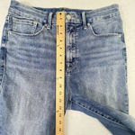 Good American  Good Waist Skinny Jeans High Rise Mid Wash Distressed Women 14/32 Photo 8