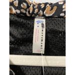 Free People FP Movement Printed Run Wild Jacket in Leopard S Leopard Animal EUC Photo 8