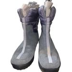 Lands' End Lands’ End Winter Snow Commuter Boots insulated 406465 womens sz 9B grey purple Photo 1