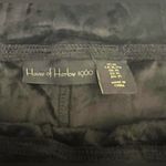 House of Harlow  1960 women Black Velour Sweatpant Joggers XL Photo 2