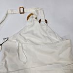 Tularosa Blair Halter Top in White Medium Photo 10