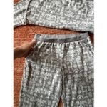 Cuddl Duds  Brown Pajama Set PXS Thermal Long Sleeve Top Pants Photo 2