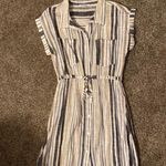 Blue Island Striped Dress Photo 1