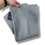 Hat Attack NWT Lodge Loop Light Grey Soft Ribbed Thick Knit Scarf One Size Gray Photo 2