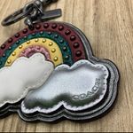 Coach Studded Rainbow Cloud Keychain/ Bag Charm Photo 4