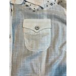 Wrangler White Western Snap Front Embellished Cross Shirt Women Size Large Photo 8