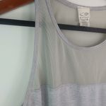 Champion  L Running Yoga Gray Athletic Mesh Tank Top Photo 6