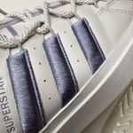 Adidas Superstar Bonega W HQ4284 Womens Trainer Shoes Silver Violet US Size 8 Photo 7