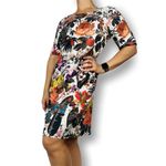 Dries Van Noten  Cream & Multicolour Floral Shift Dress Photo 3