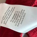 TNA Red Alder Thermal Waffle Knit Tee Long Sleeve Winter Lounge size XS Casual Photo 2