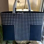 Tory Burch Authentic  T-Block leather Tote/lg zip wristlet Photo 9