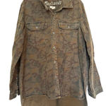 Madewell  camo shirt jacket size L‎ Photo 0