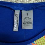 New directions royal blue neon studded tee size small Photo 1