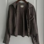 American Eagle Outfitters Cropped Flannel Photo 0