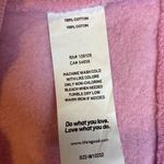 Life is Good  Hoodie Women's Size S Pink Logo Minimalist Photo 4