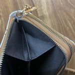 Baby Phat  Hand Clutch Wrist Wallet - Brown Leather with Rose Engraved Design Photo 10