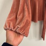 Majorelle  velvet tie waist wrap top size small Photo 3