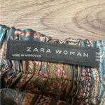 ZARA  Printed Silk Pants Size Small Photo 4