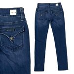 Hudson Jeans Hudson Flap Jeans 24 Collin Skinny Ankle NWT Jet Wash Raw Hem Fray Photo 2