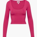 Aritzia Contour Scoop Neck Long Sleeve Photo 0