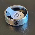 Silver Las Vegas Raiders Ring Photo 2