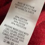 Aerie Groove-On Rib Velour Flare Pants Pull On Seamed Front Red Size Small Long Photo 8